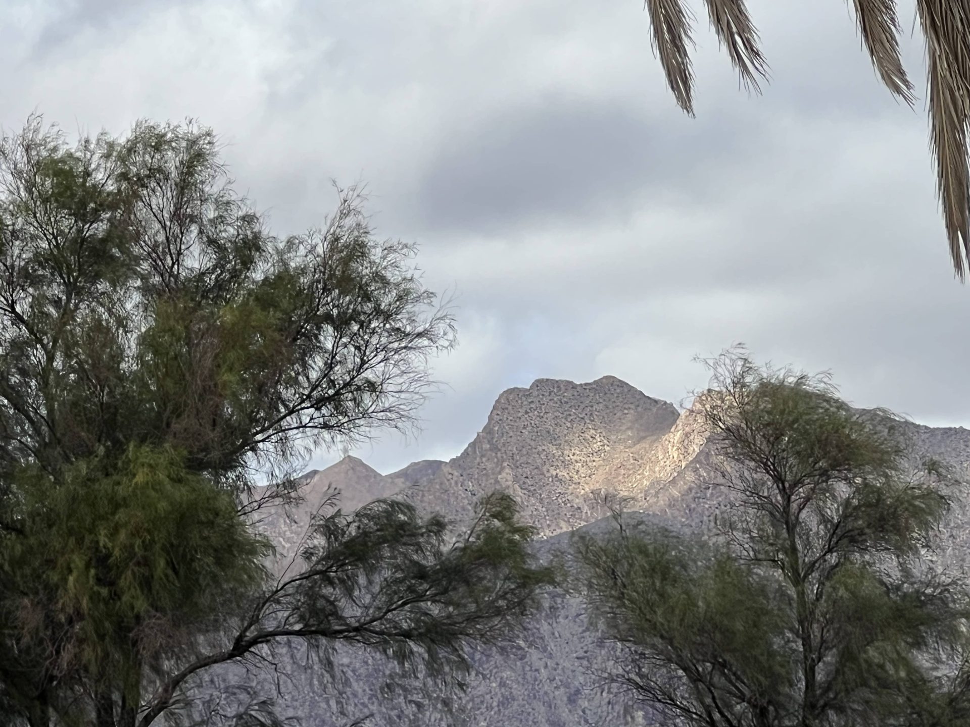 Photo of Indian Head through the trees
