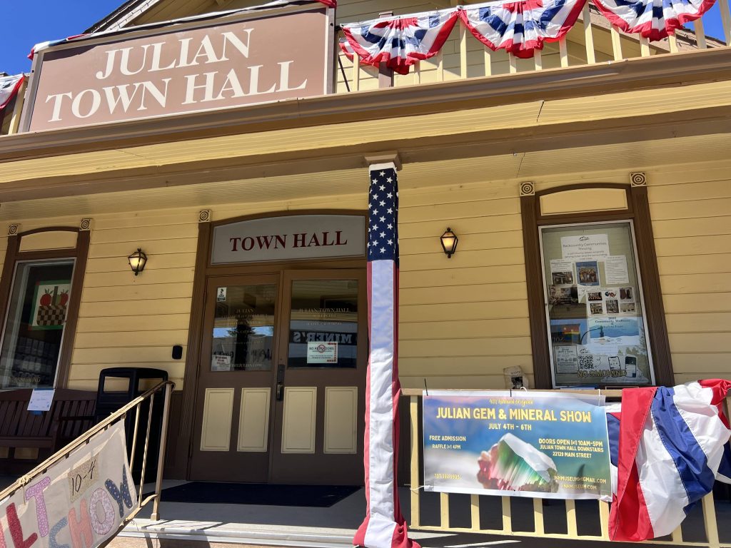 Julian Gem and Mineral Show Banner